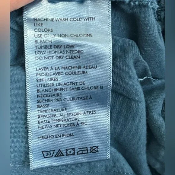 Urban Outfitters Embroidered Drawstring Pants Size M 100% Cotton - Picture 5 of 12